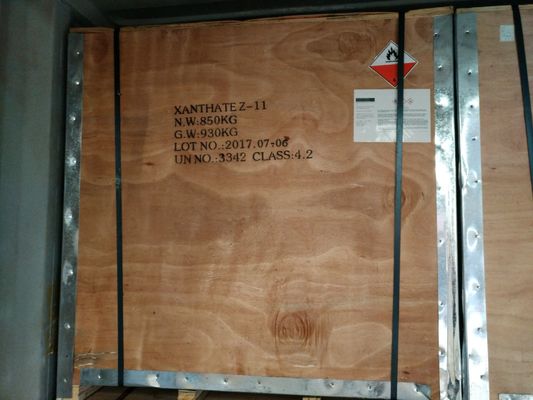 iyi fiyat Sınıf 4.2 SIPX Kimyasal Sodyum İzopropil Xanthate CAS 140-93-2 XANTHATE Z-11 çevrimiçi